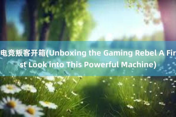 电竞叛客开箱(Unboxing the Gaming Rebel A First Look into This Powerful Machine)