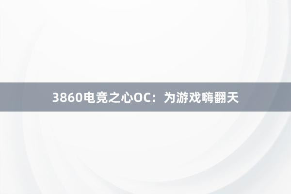 3860电竞之心OC：为游戏嗨翻天