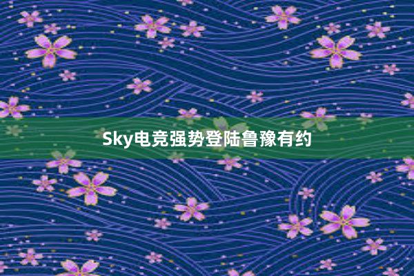 Sky电竞强势登陆鲁豫有约